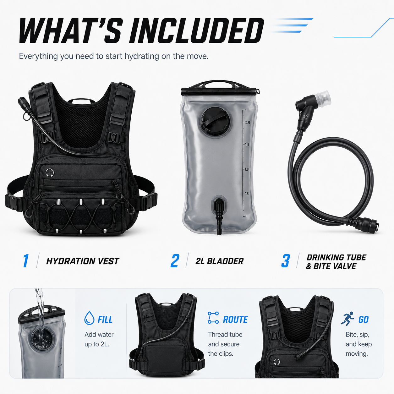 MileCore™ Endurance Hydration Vest