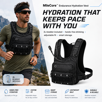 MileCore™ Endurance Hydration Vest