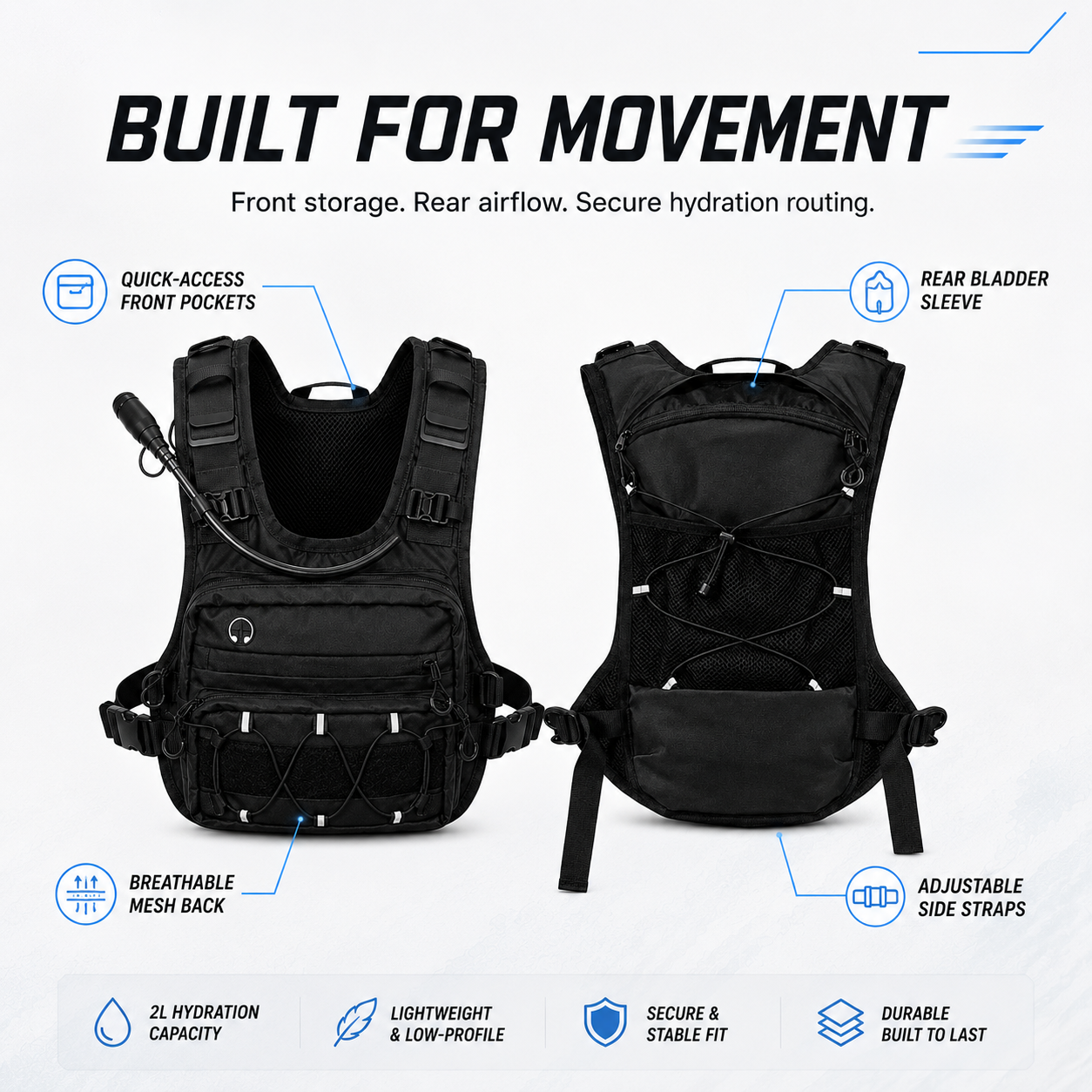 MileCore™ Endurance Hydration Vest