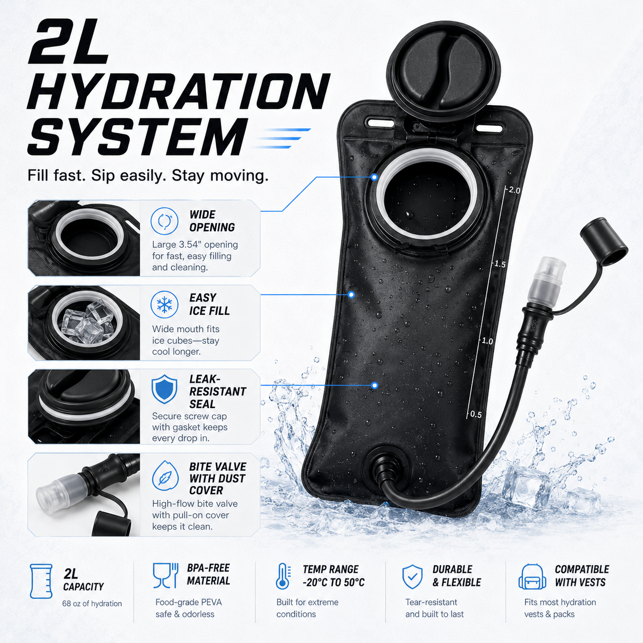 MileCore™ Endurance Hydration Vest